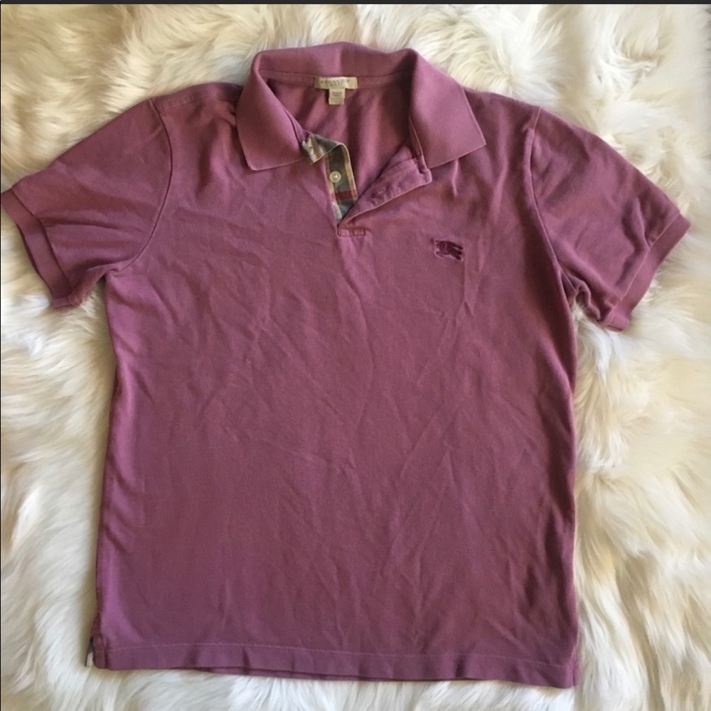 Burberry polo neck shirt 🚫SOLD🚫